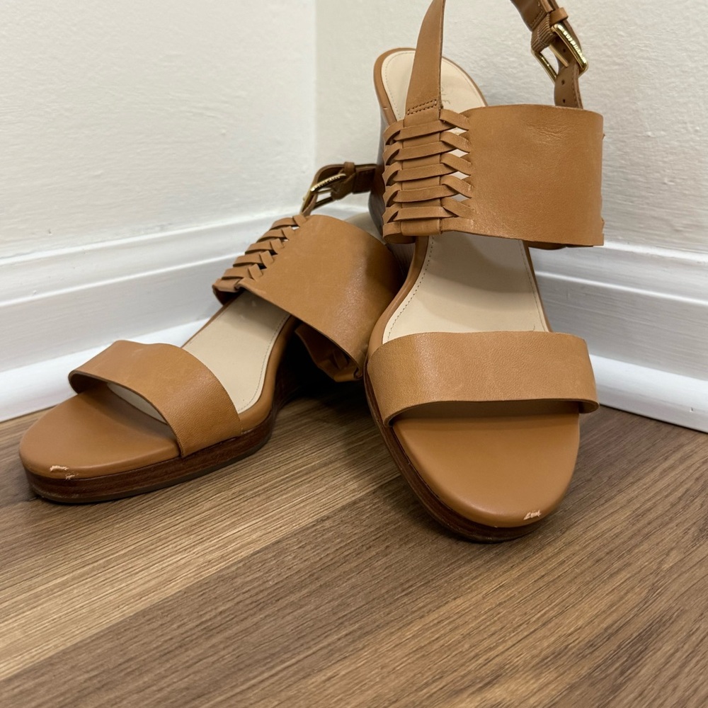 Cole Haan Tan Women's Stylish Tan Sandals. Lightly worn.